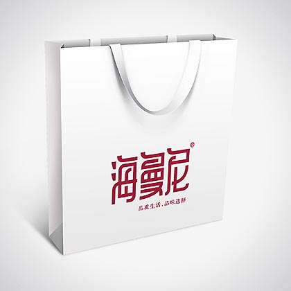 海曼尼品牌设计—手提袋正面设计