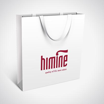 海曼尼品牌设计—手提袋背面设计