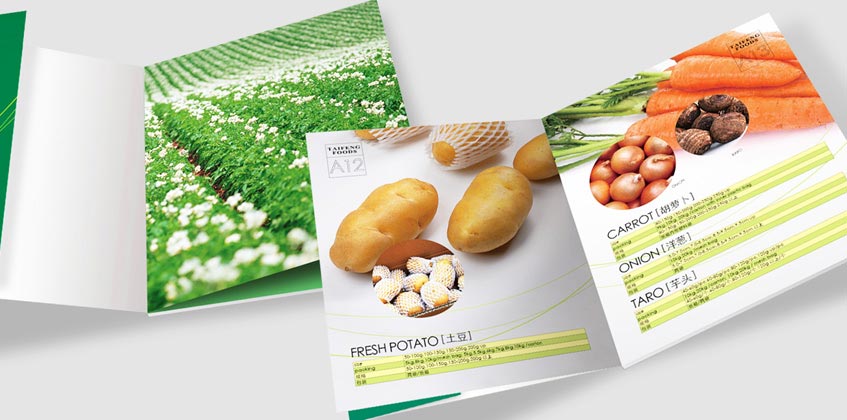 农产品画册设计—画册内页展示（一）